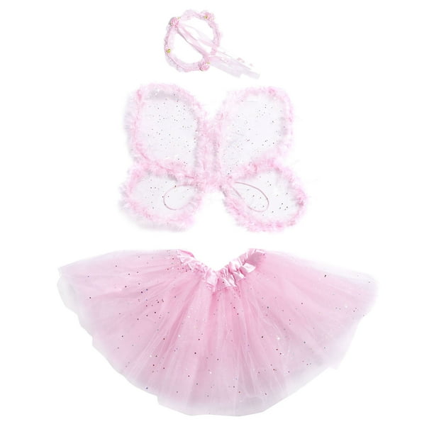 Hello Kitty Girls Dress Angel Wings Tutu Princess Dress Pink/Red/Green Hello Kitty Girls Dress Angel Wings Tutu Princess Dress Pink/Red/Green